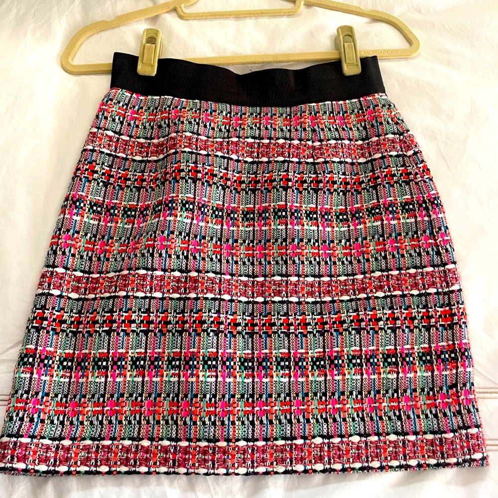 Milly Tweed Mini Skirt